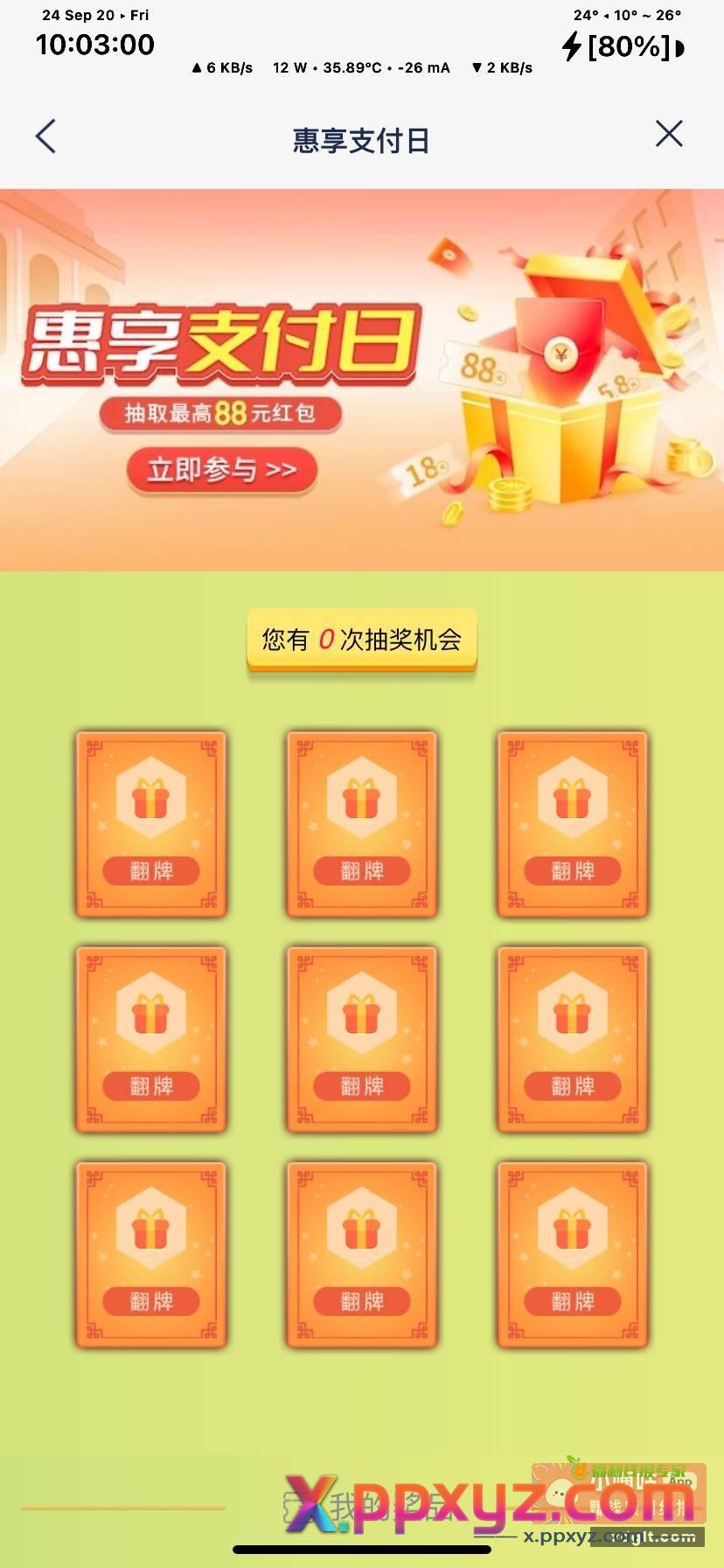 浦发银行 热门活动 惠享支付日 - PPXYZ资源网