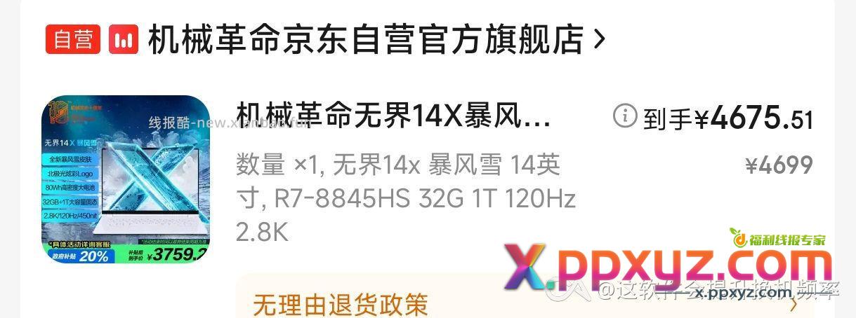 3732机械革命14x暴风雪 32+1t值不。 - PPXYZ资源网