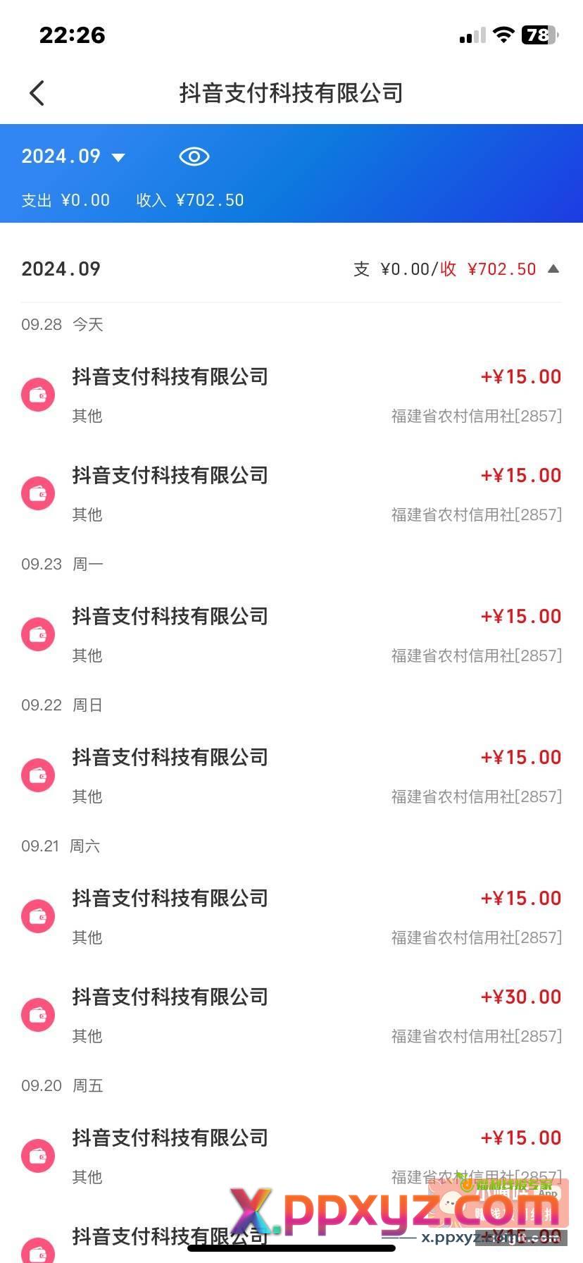 一个月才这么点！ - PPXYZ资源网