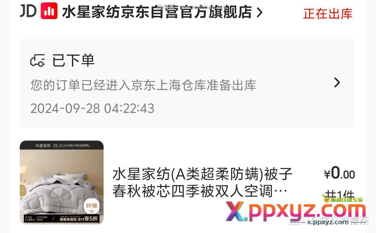 被子0元购 方案2 1、499-40家居特权券 - PPXYZ资源网