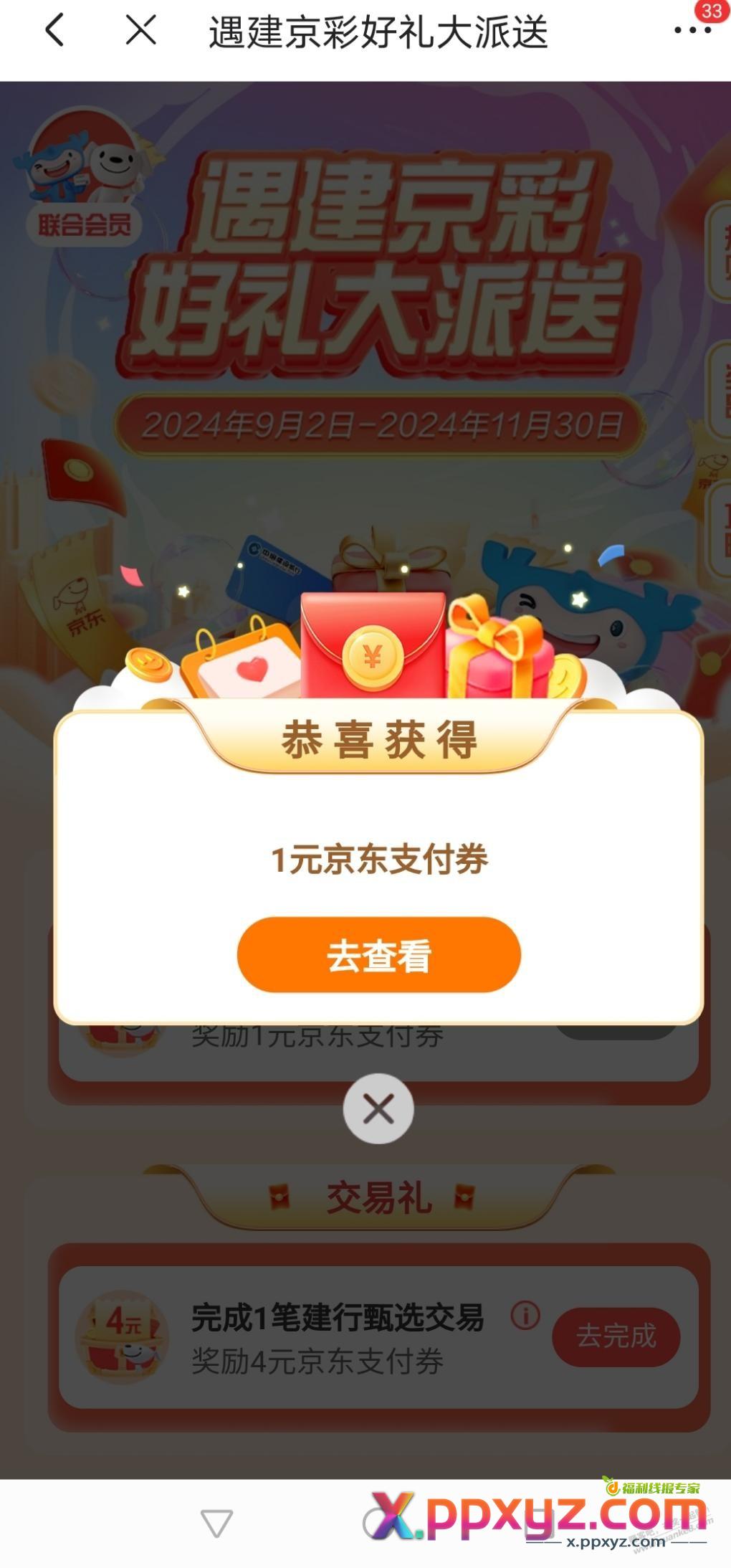 京东支付券 - PPXYZ线报