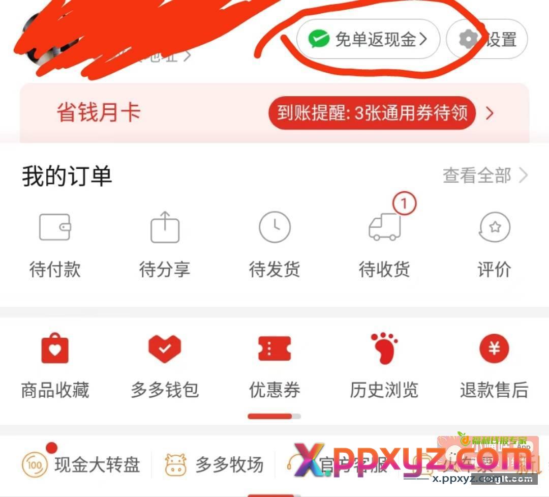 拼多多首单返现 申请个新多多账号 - PPXYZ资源网