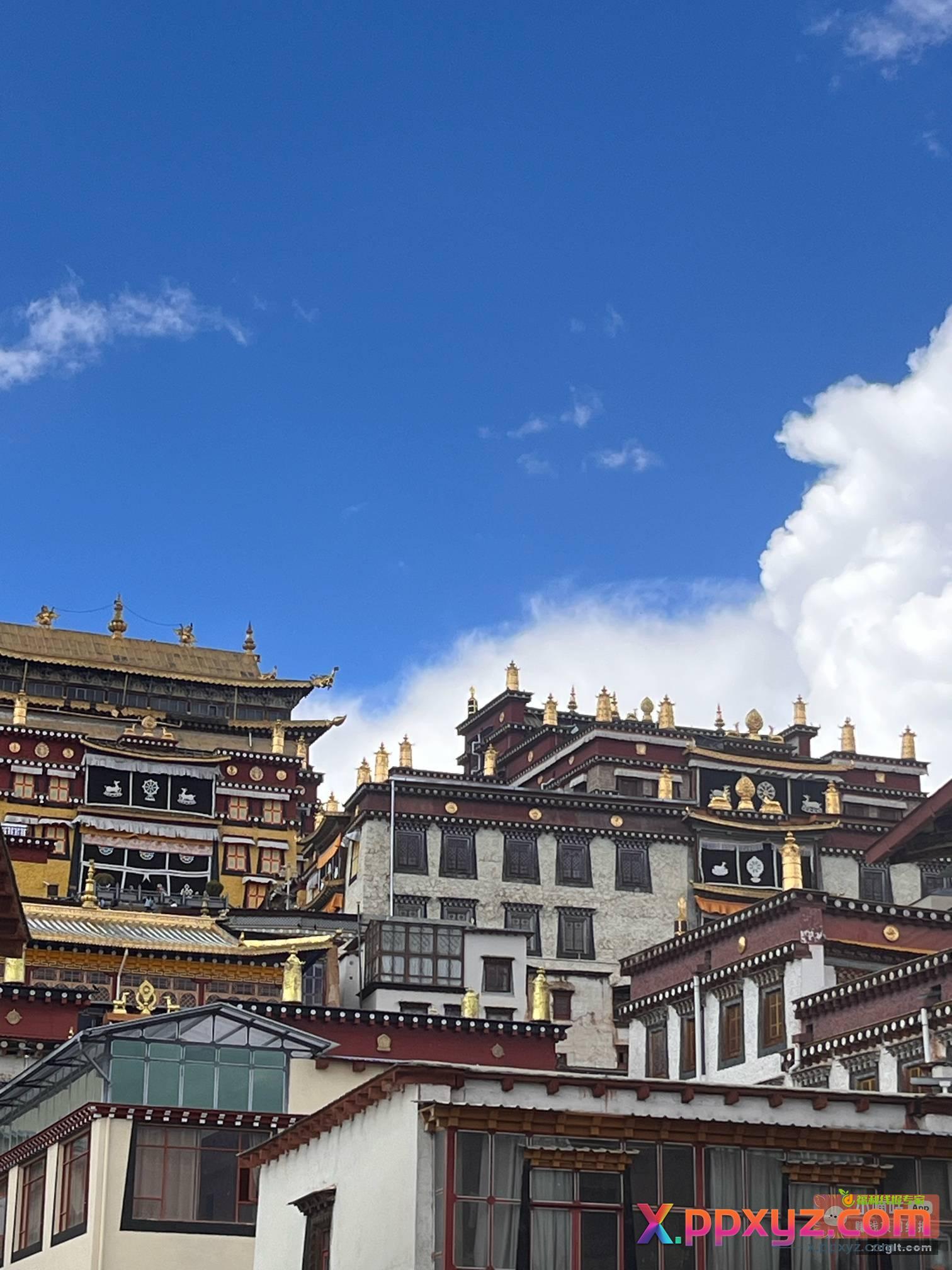 今天看天看地看风景 去看了藏族的活佛 - PPXYZ资源网
