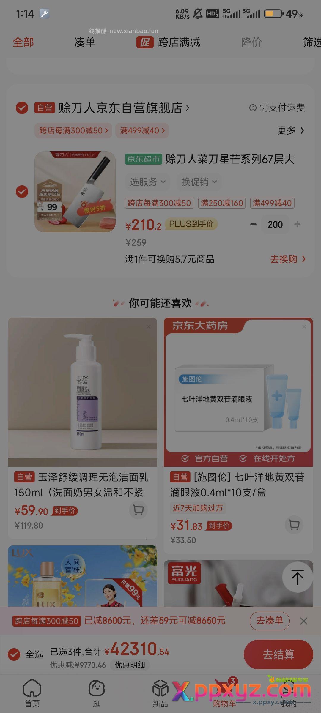 一仓库的刀看你们不上车我着急啊 - PPXYZ资源网