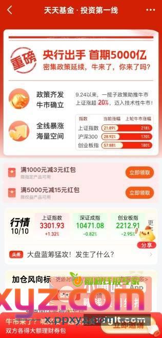 天天基金15+3 首页横幅领 - PPXYZ资源网