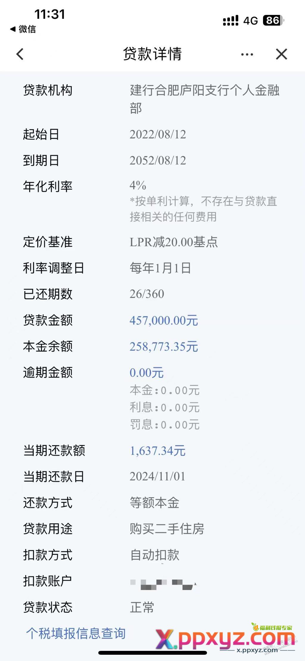 各位金融大佬帮忙看下房贷利率调整有啥要注意的不 - PPXYZ线报