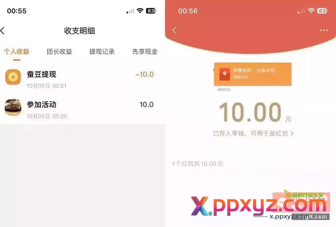 快去抢10红包必中 - PPXYZ资源网