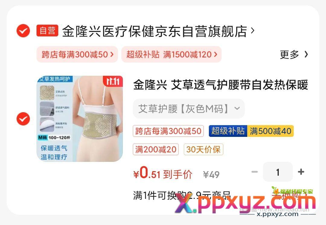护腰带 0.5元 - PPXYZ资源网