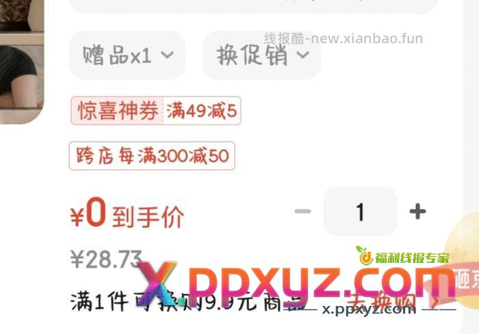 秘书款也是0哦 不凑plus补贴就是0.91 - PPXYZ资源网