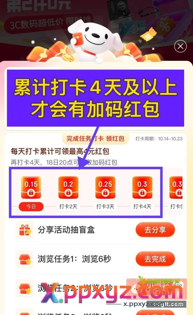 今晚8点京东2元红包加码 - PPXYZ资源网