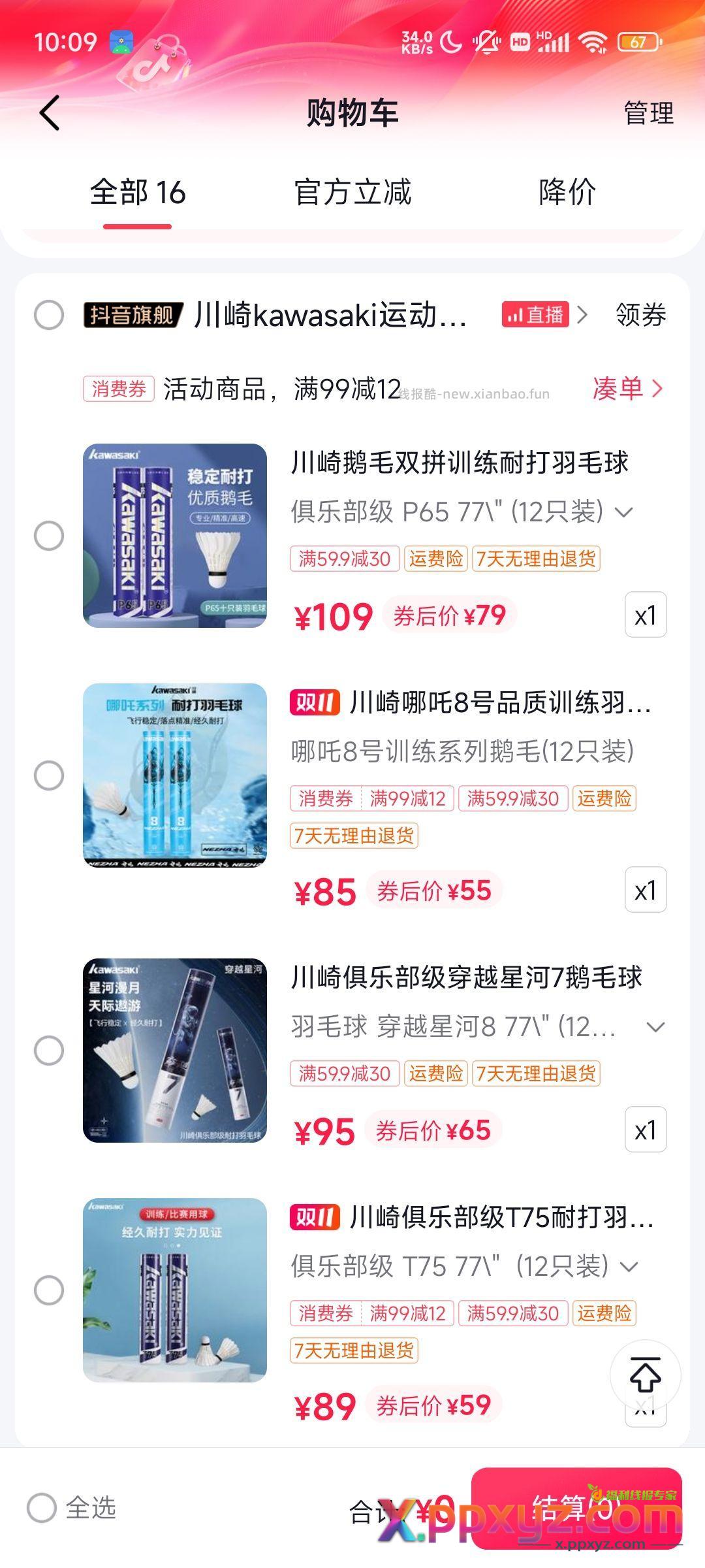川崎羽毛球 +3 有4张卷 - PPXYZ资源网