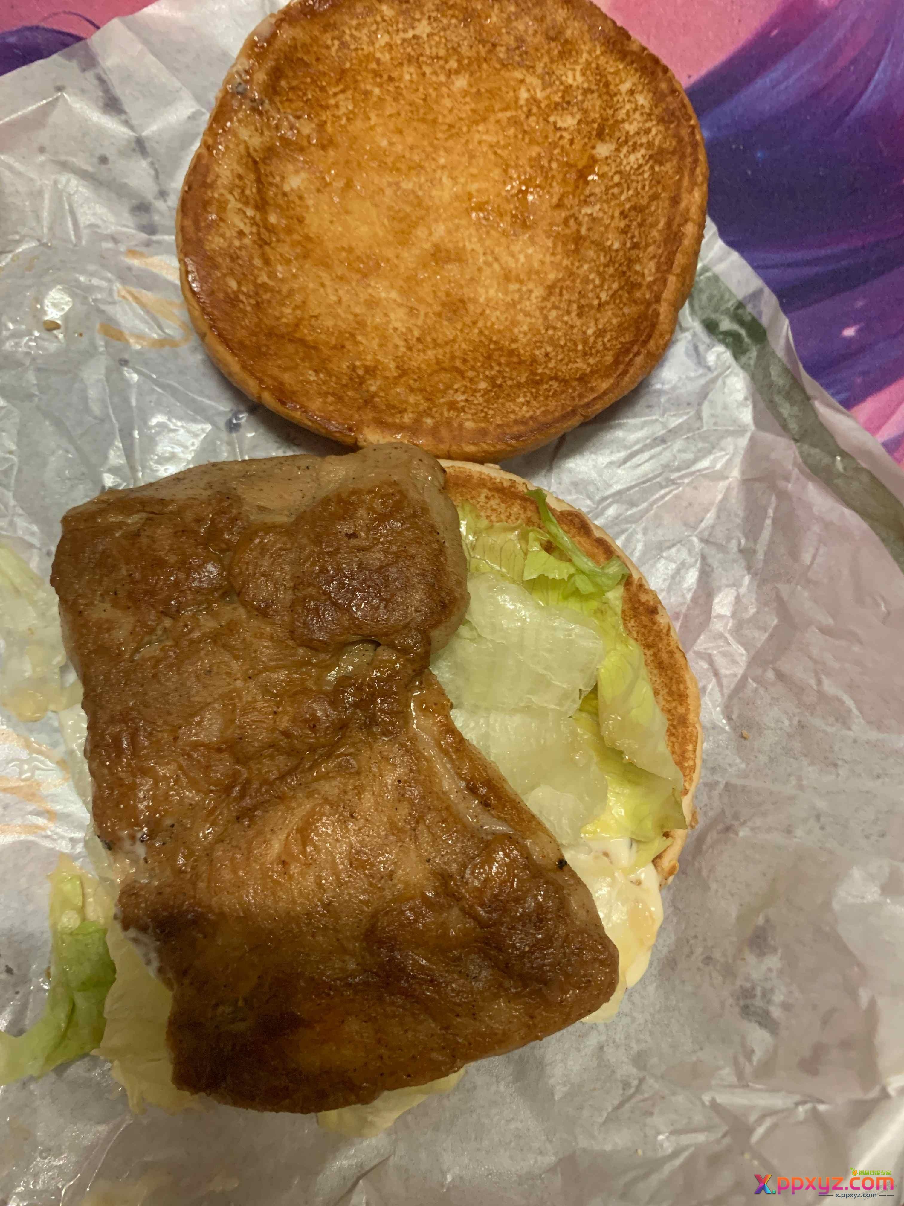 麦当劳鸡腿堡又缩水了 - PPXYZ线报