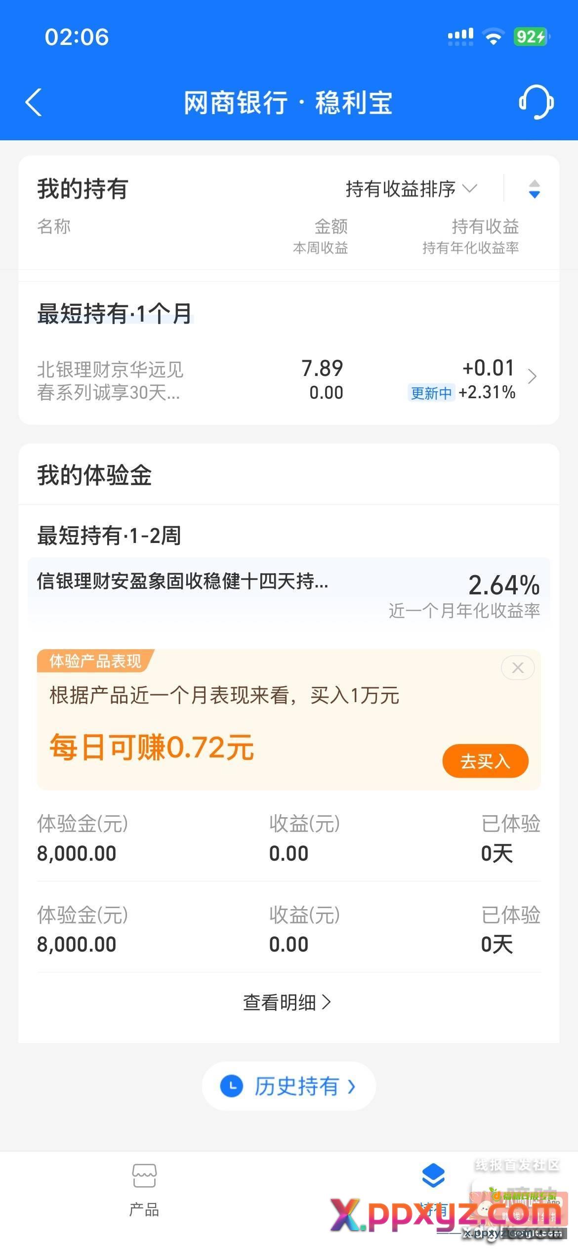这个基金废了 说的好听买一万日收益0.7 - PPXYZ资源网