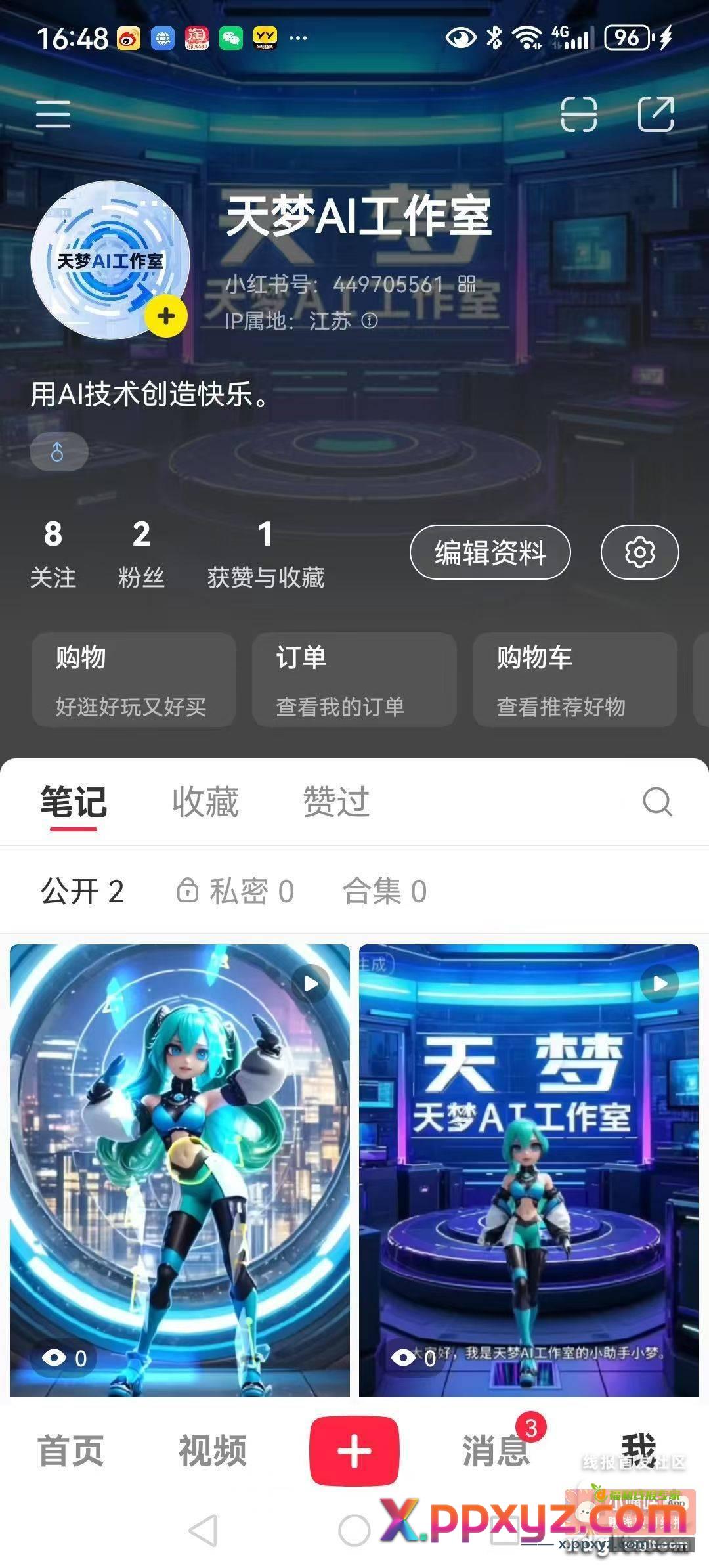 我也来蹭一下小红书外国人的热度 - PPXYZ资源网